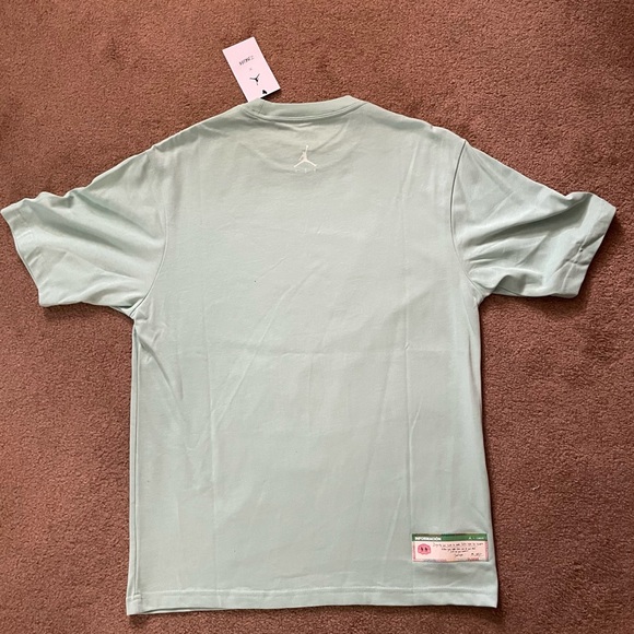 Nike Air Jordan x J Balvin Shirt Mens Sz Small “Enamel Green” (DR2962-308) NWT* - Picture 4 of 10